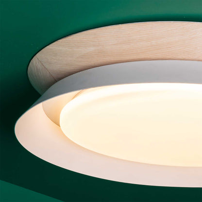 Faro Tender LED přisazené dřevěné svítidlo