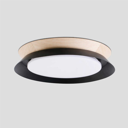 Faro Tender LED přisazené dřevěné svítidlo