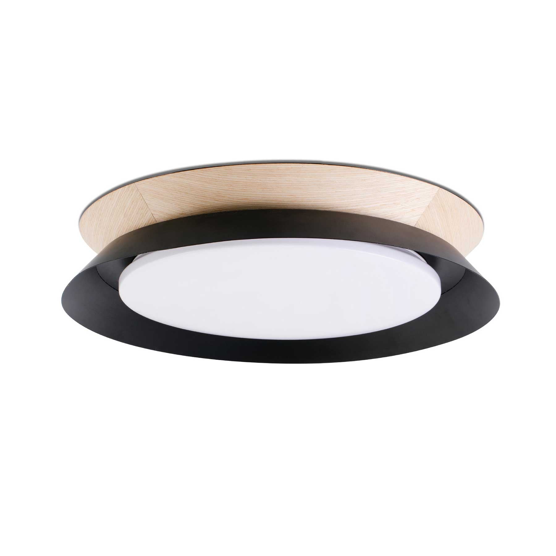 Faro Tender LED přisazené dřevěné svítidlo