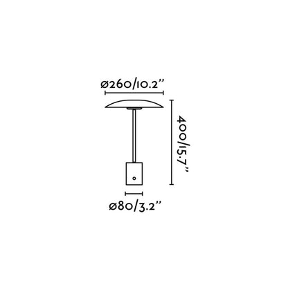 Stmievateľná stolová svietidlo Faro Hoshi LED