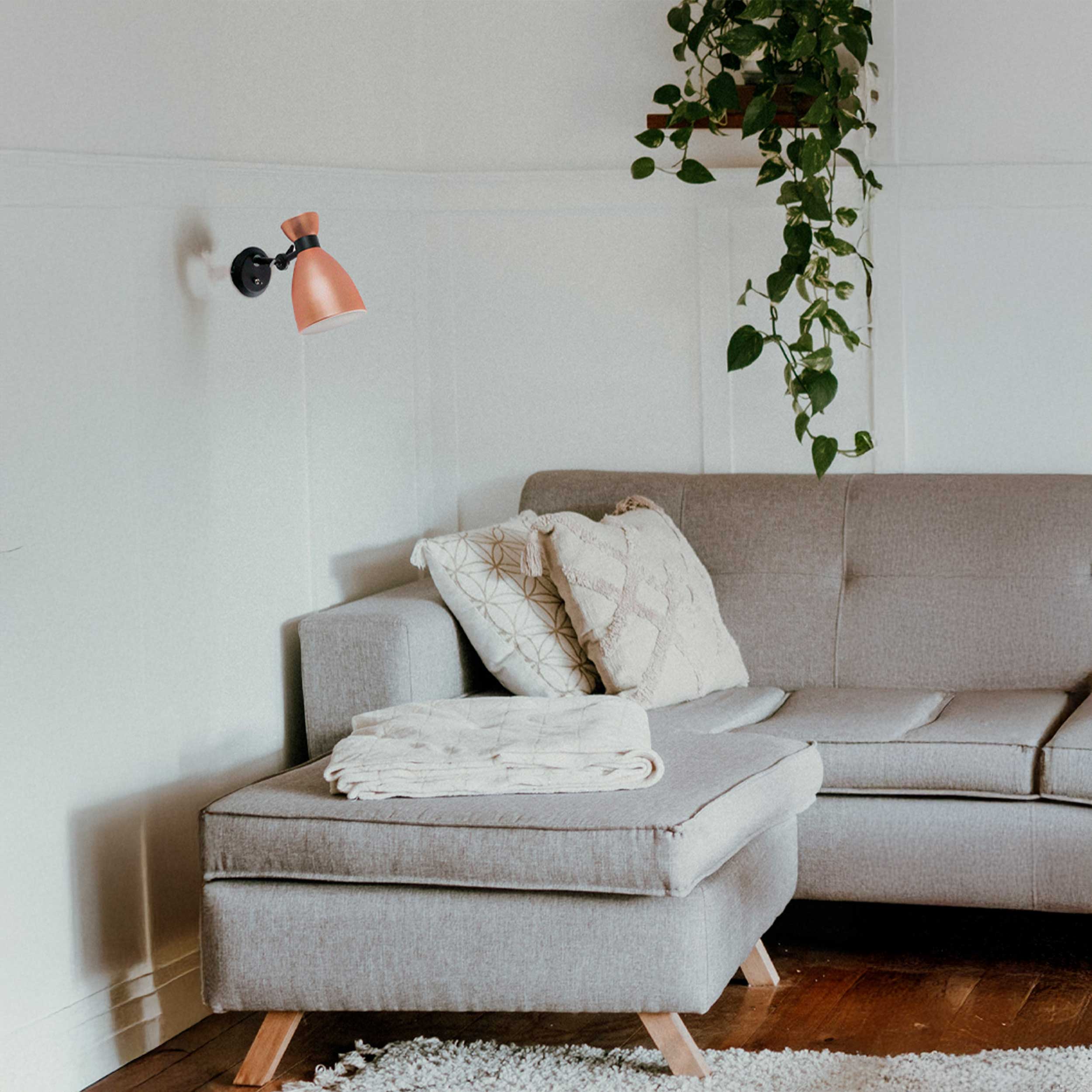 Nástenné svietidlo Faro Berni E27