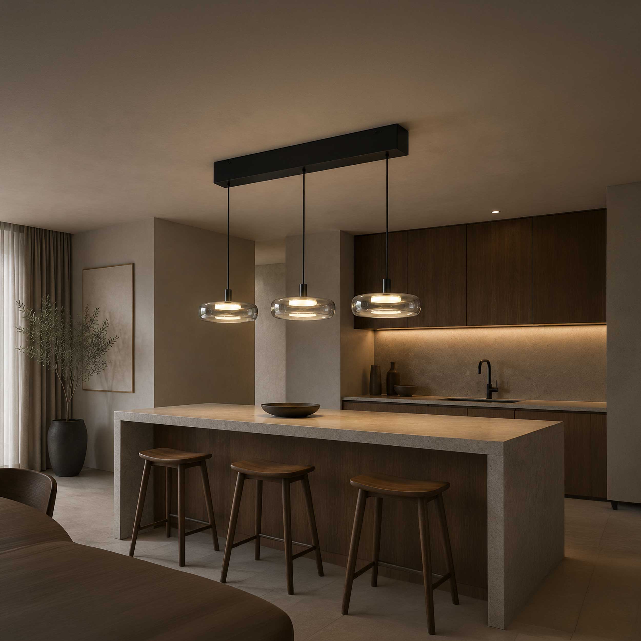 Maytoni Float LED závesné svietidlo