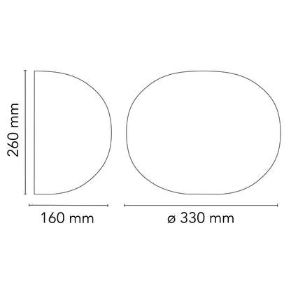 Flos Glo-Ball E27 nástěnné svítidlo