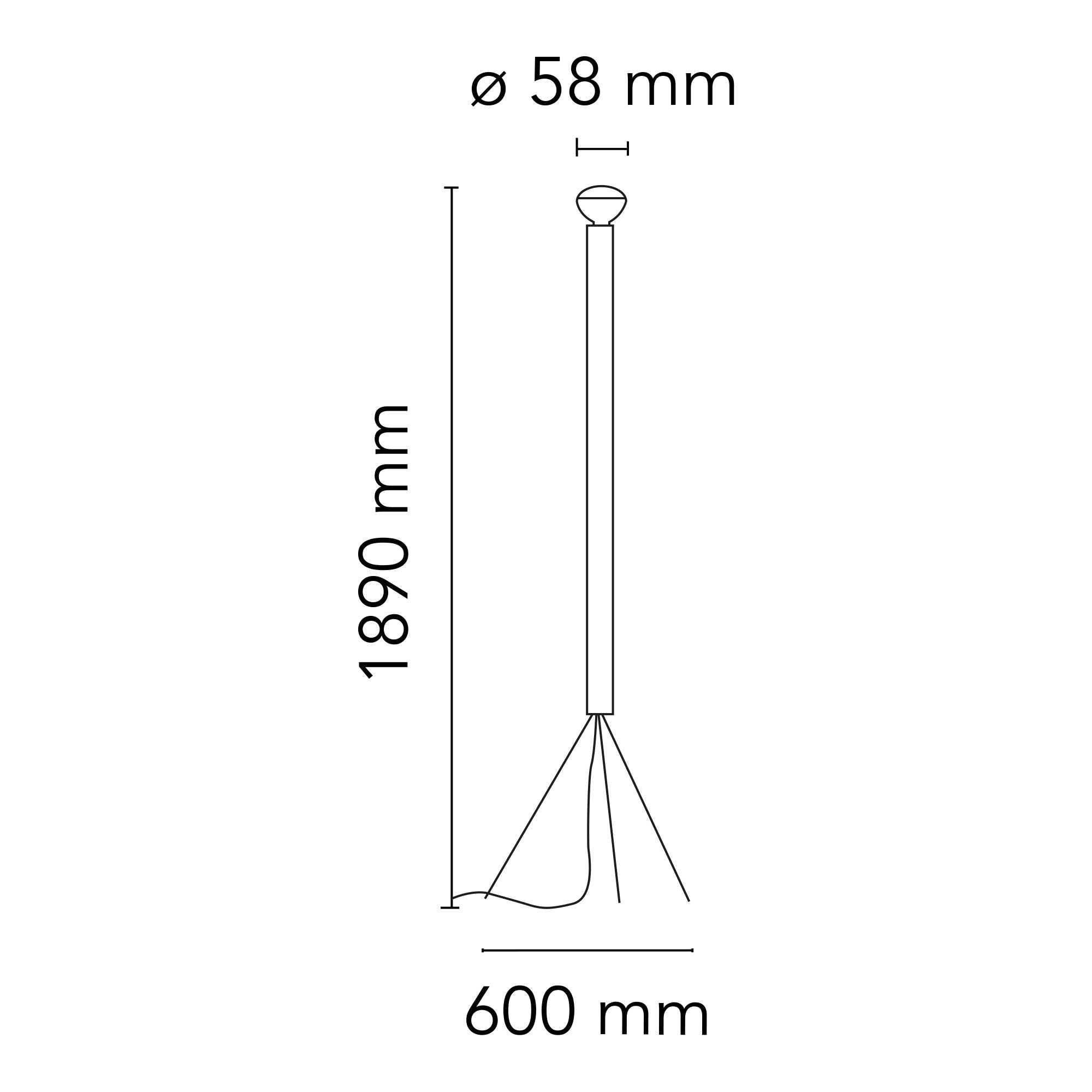 Flos Luminator E27 ikonická stojací lampa