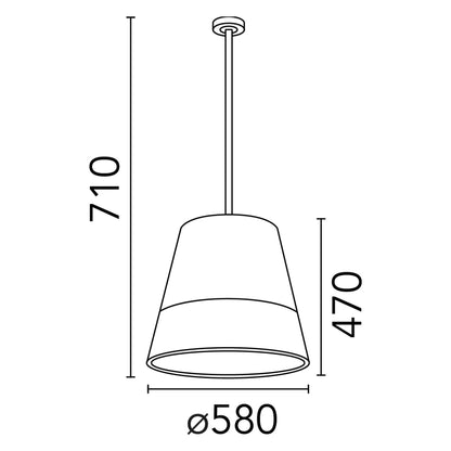 Flos Romeo C3 E27 závěsné svítidlo