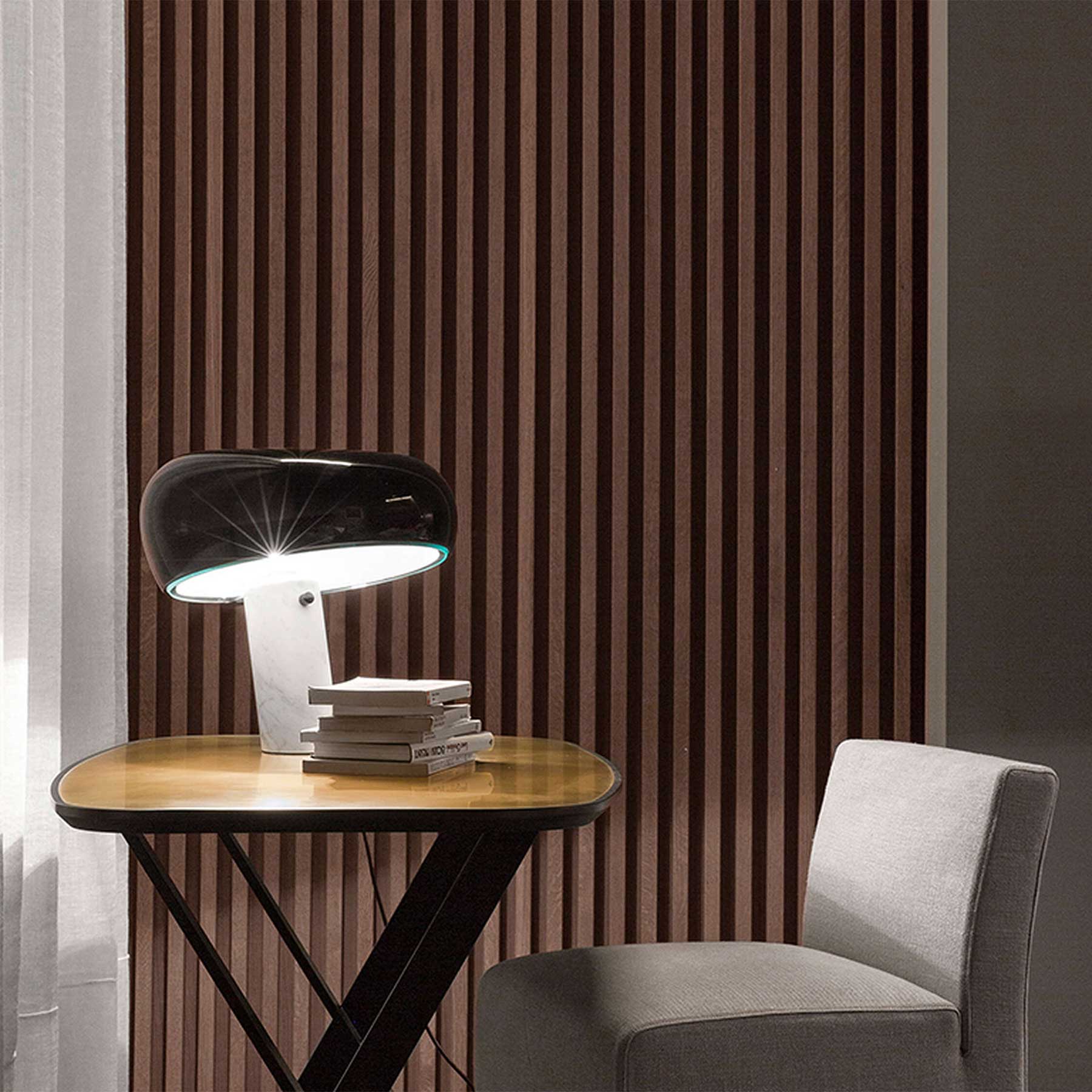 Flos Snoopy E27 stolní mramorové svítidlo