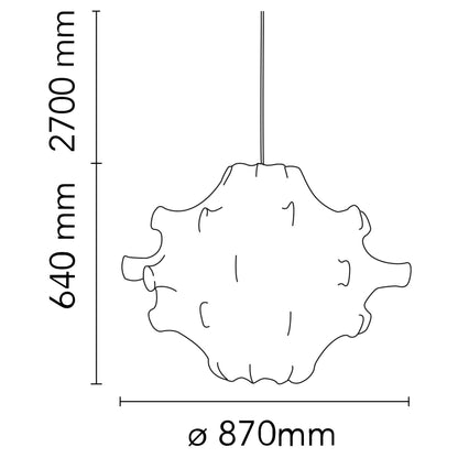 Flos Taraxacum E27 závěsné svítidlo
