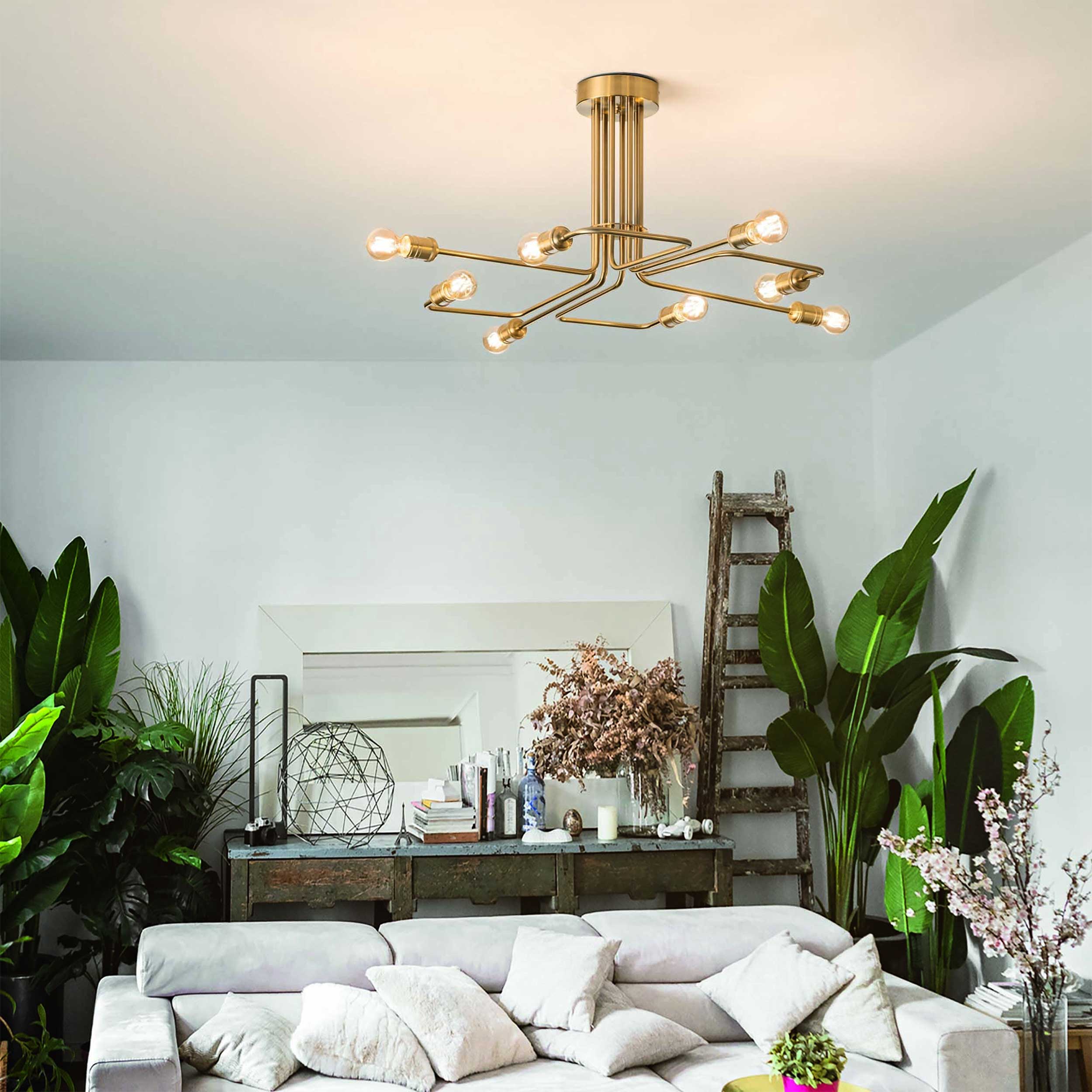 Ideal lux Triumph E27 závesné lineárne svietidlo