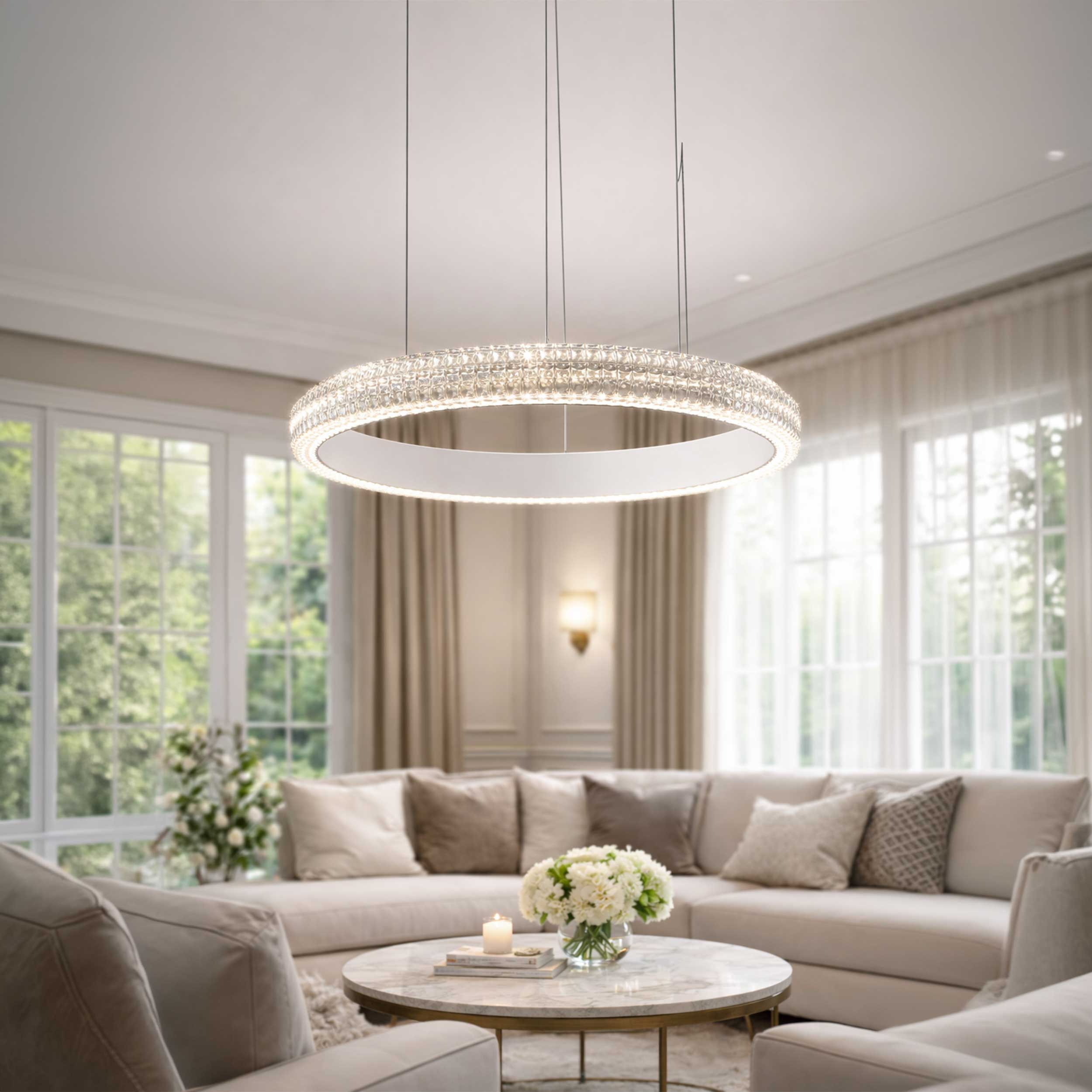 Ideal lux Miracle LED závesné lineárne svietidlo