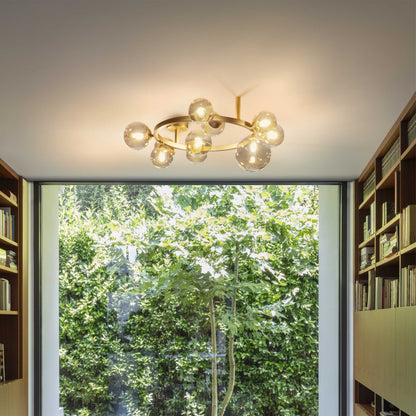 Ideal lux Perlage G9 závesné kruhové svietidlo