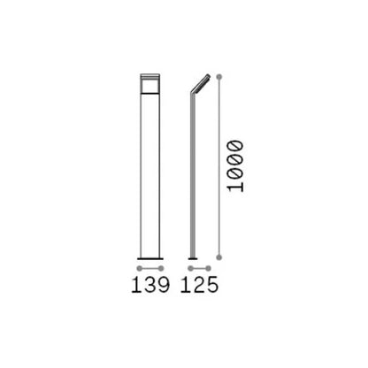 Ideal lux Style LED sloupkové svítidlo IP54