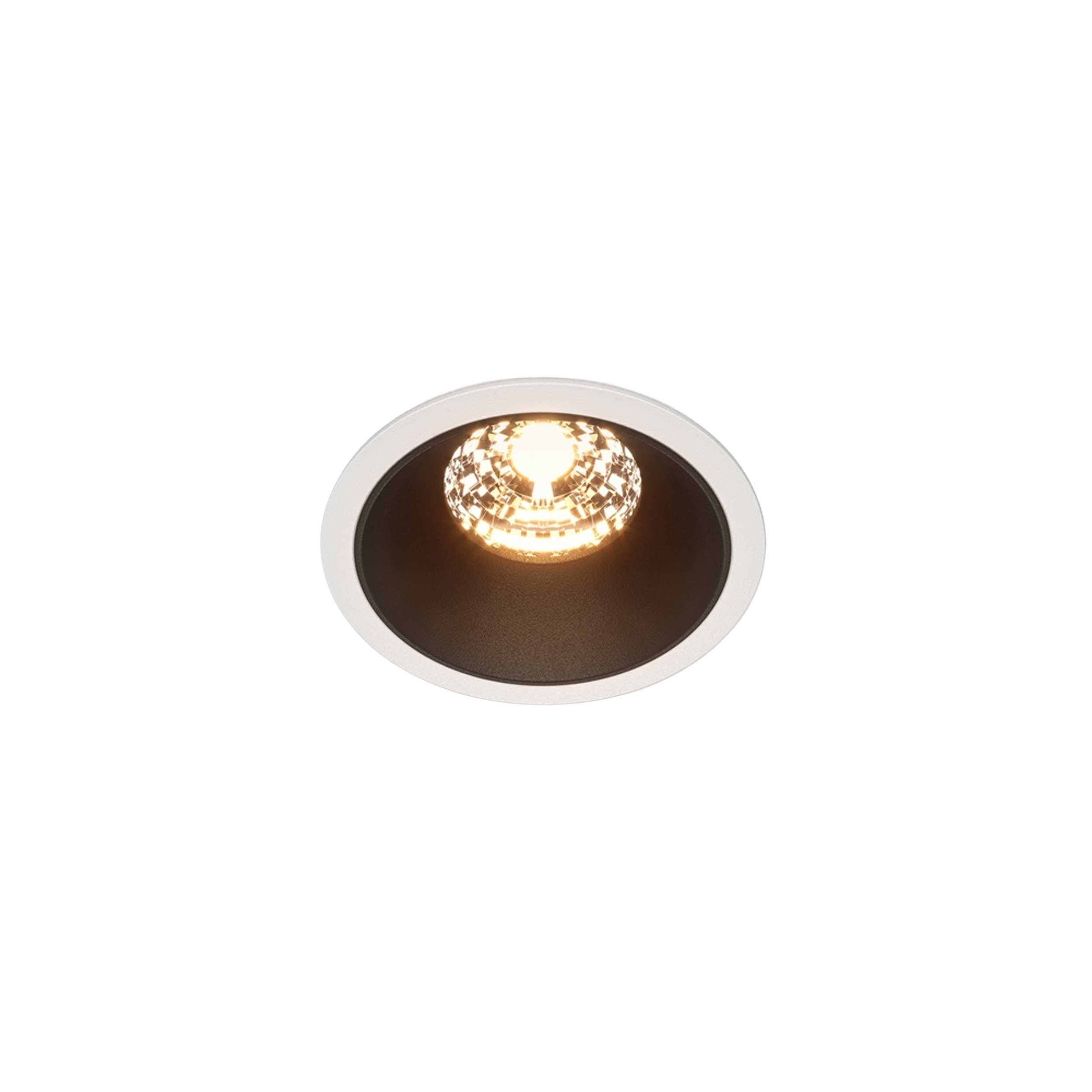 Maytoni downlight Alfa LED 36° zapustené kruhové svietidlo čierne