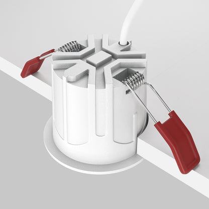 Maytoni downlight Alfa LED 36° zapustené kruhové svietidlo čierne