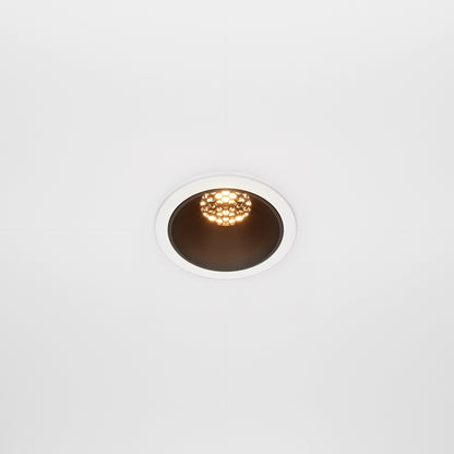 Maytoni downlight Alfa LED 36° zapustené kruhové svietidlo čierne