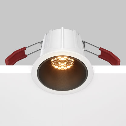 Maytoni downlight Alfa LED 36° zapustené kruhové svietidlo čierne