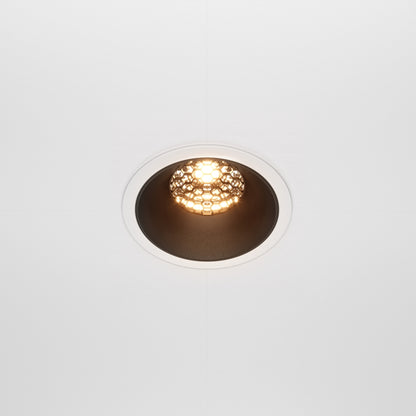 Maytoni downlight Alfa LED 36° zapustené kruhové svietidlo čierne