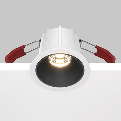 Maytoni downlight Alfa LED 36° zapustené kruhové svietidlo čierne