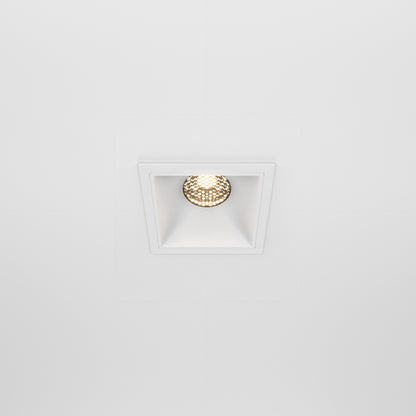 Maytoni downlight Alfa LED 10W 36° zapustené štvorcové svietidlo biele