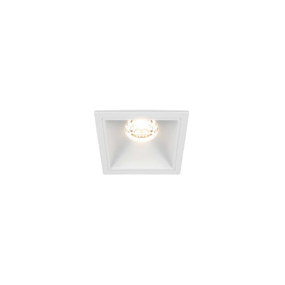 Maytoni downlight Alfa LED 10W 36° zapustené štvorcové svietidlo biele