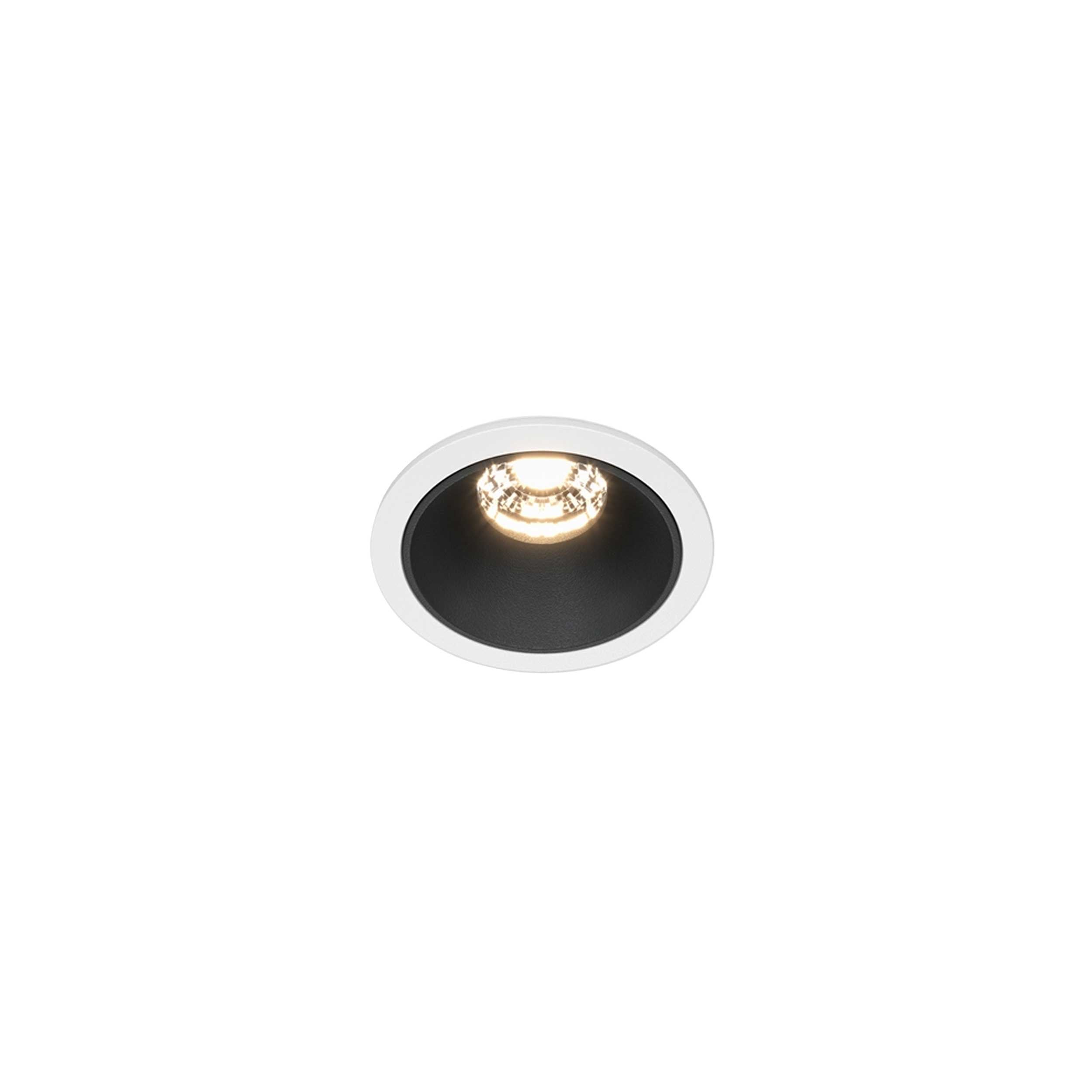 Maytoni downlight Alfa LED 36° zapustené kruhové svietidlo čierne
