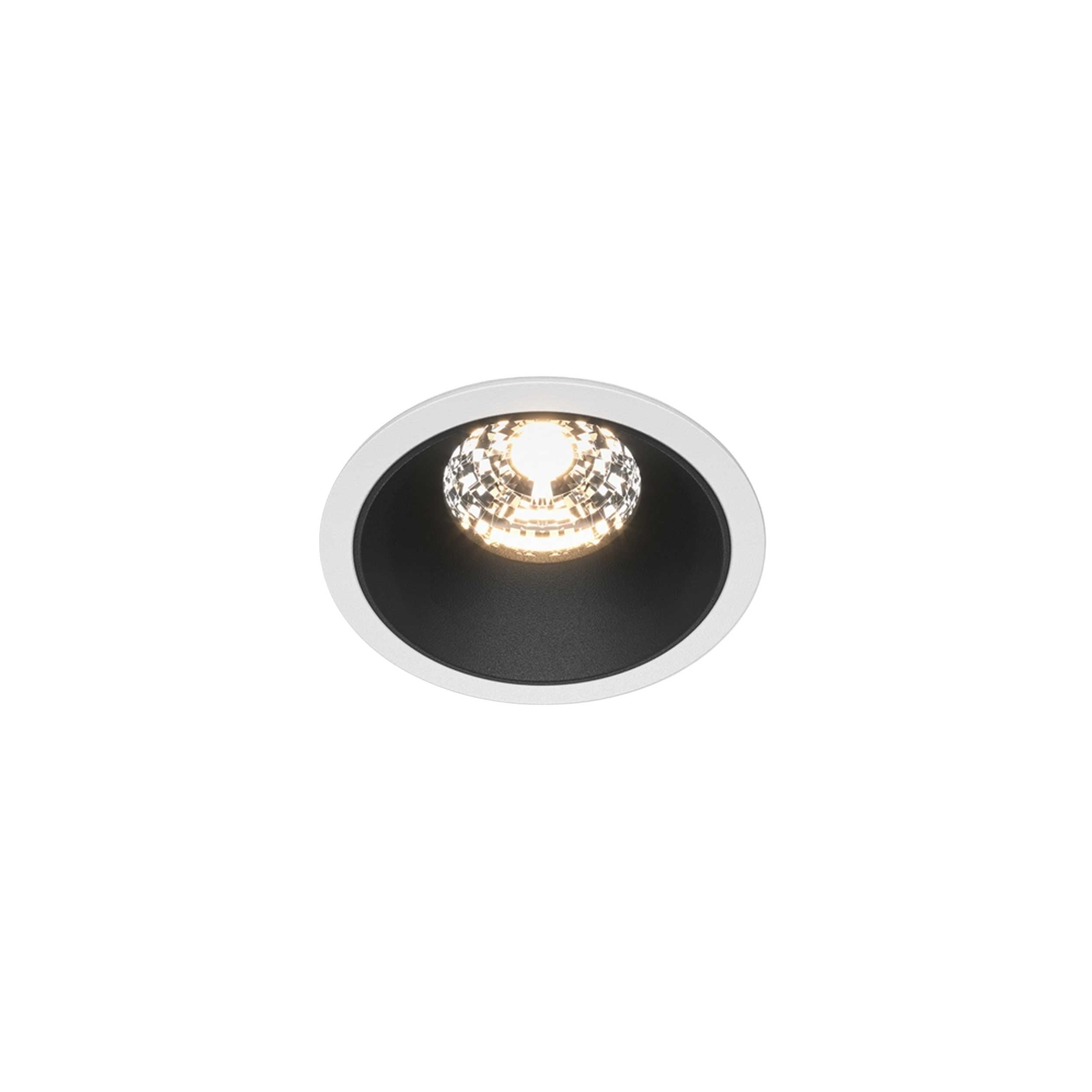Maytoni downlight Alfa LED 36° zapustené kruhové svietidlo čierne
