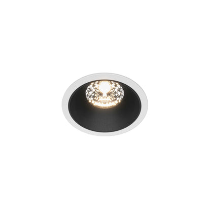 Maytoni downlight Alfa LED 36° zapustené kruhové svietidlo čierne
