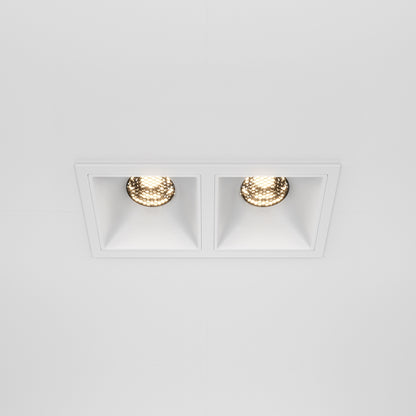 Maytoni downlight Alfa LED 10W 36° zapustené štvorcové svietidlo biele