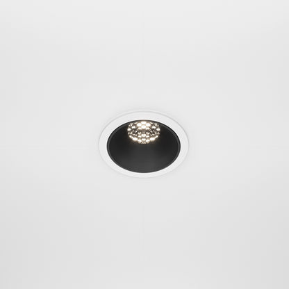 Maytoni downlight Alfa LED 36° zapustené kruhové svietidlo čierne