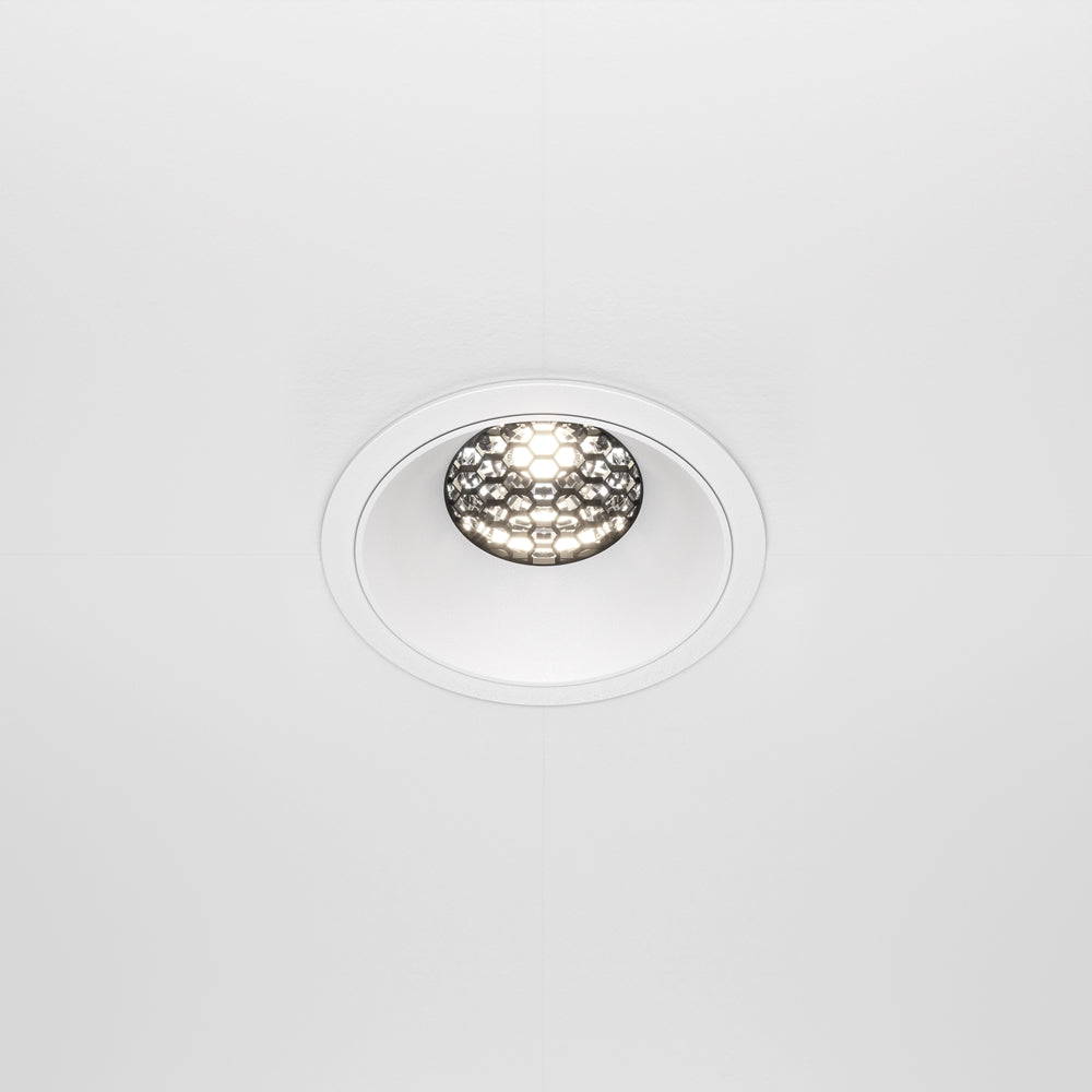 Maytoni downlight Alfa LED 36° zapustené kruhové svietidlo biele