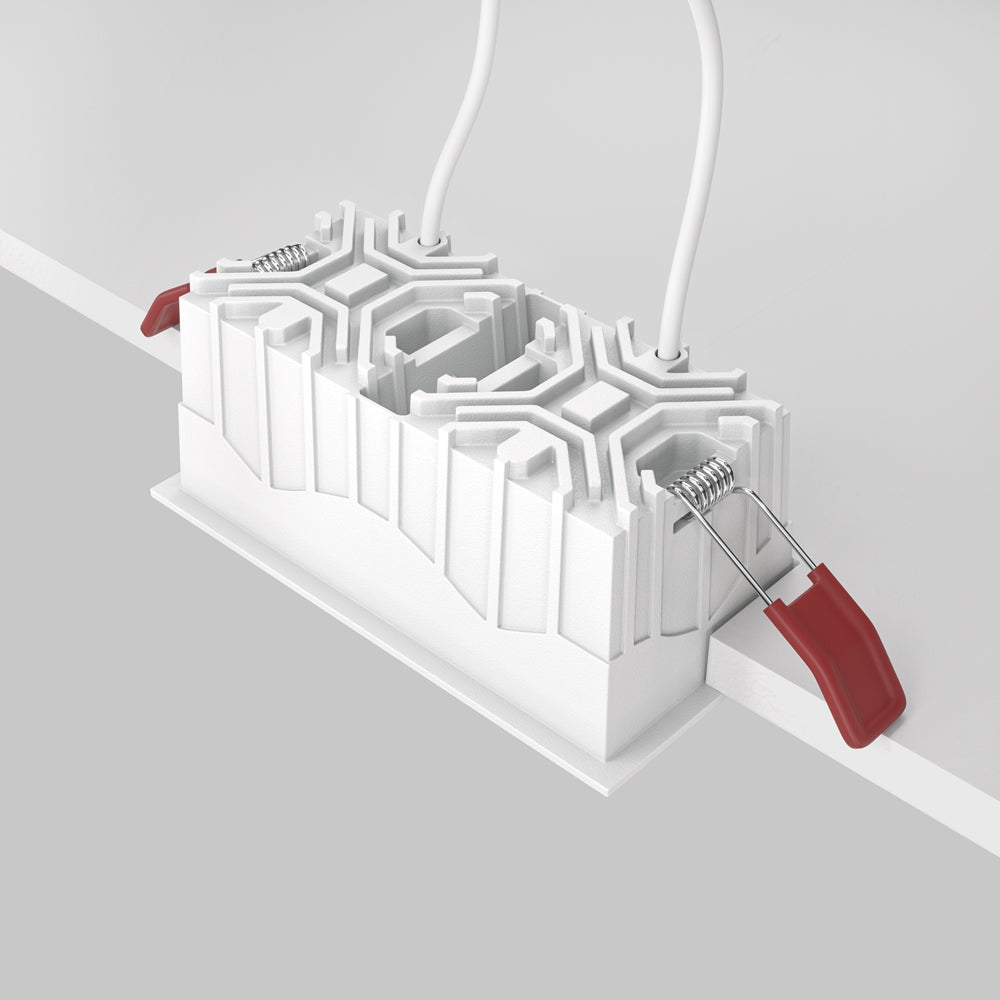 Maytoni downlight Alfa LED 10W 36° zapustené štvorcové svietidlo biele