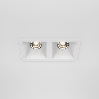 Maytoni downlight Alfa LED 10W 36° zapustené štvorcové svietidlo biele