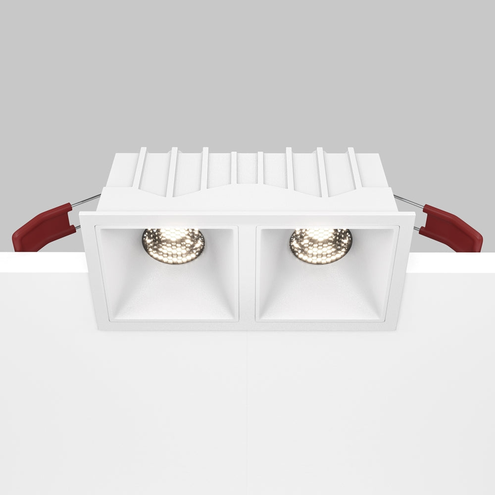 Maytoni downlight Alfa LED 10W 36° zapustené štvorcové svietidlo biele
