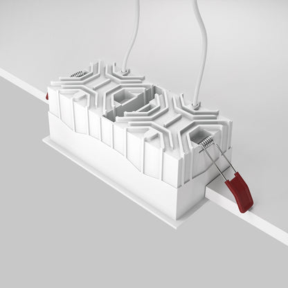 Maytoni downlight Alfa LED 15W 36° zapustené štvorcové svietidlo biele