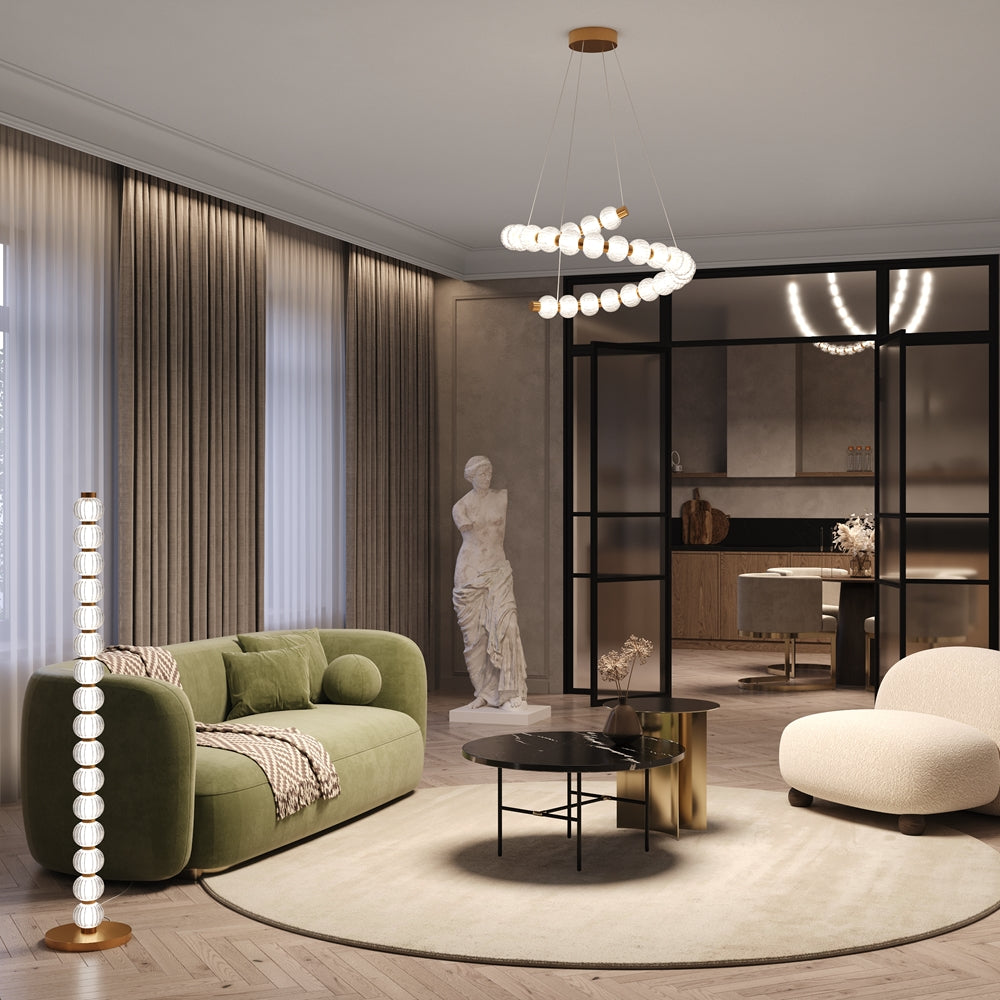 Maytoni Amulet LED nástenné svietidlo reťazová kompozícia
