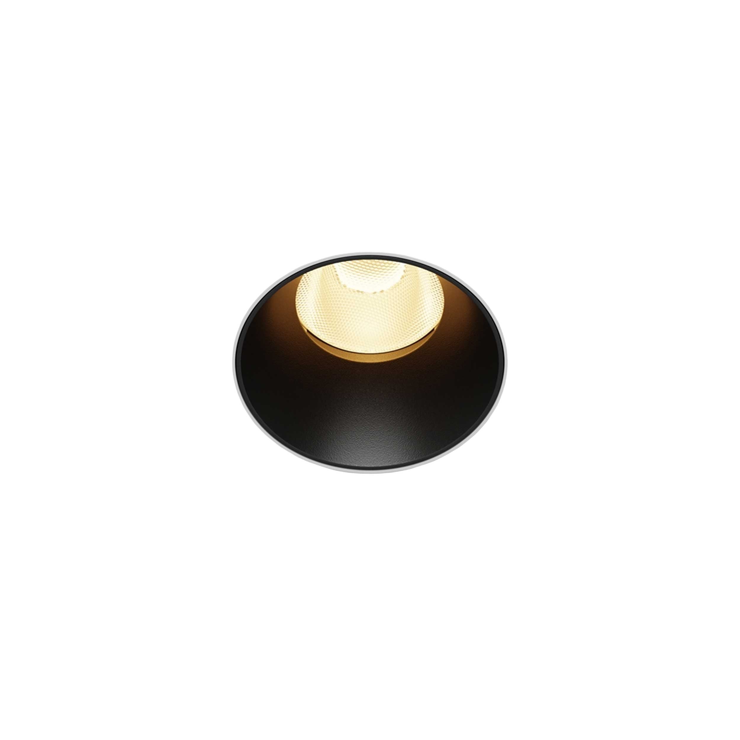 Maytoni downlight Dip LED 50° zapustené kruhové svietidlo čierne