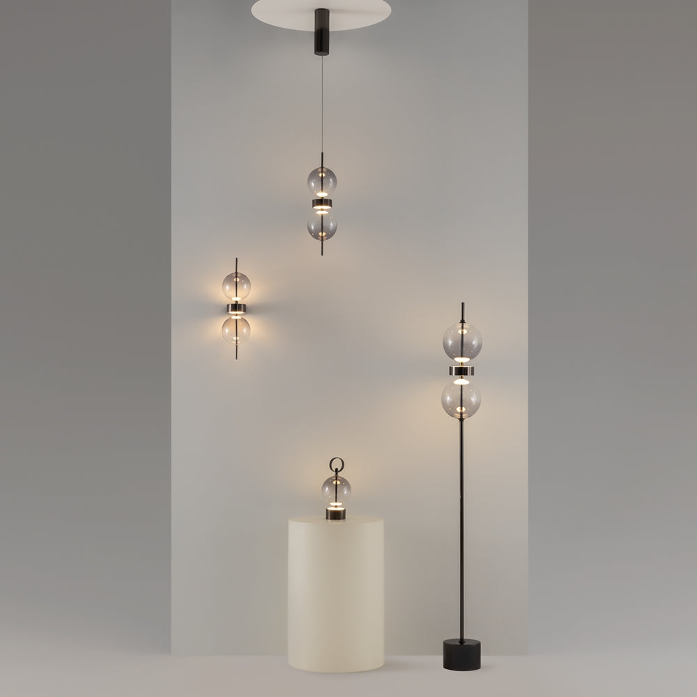 Maytoni Double Moon LED stojanová svietidlo