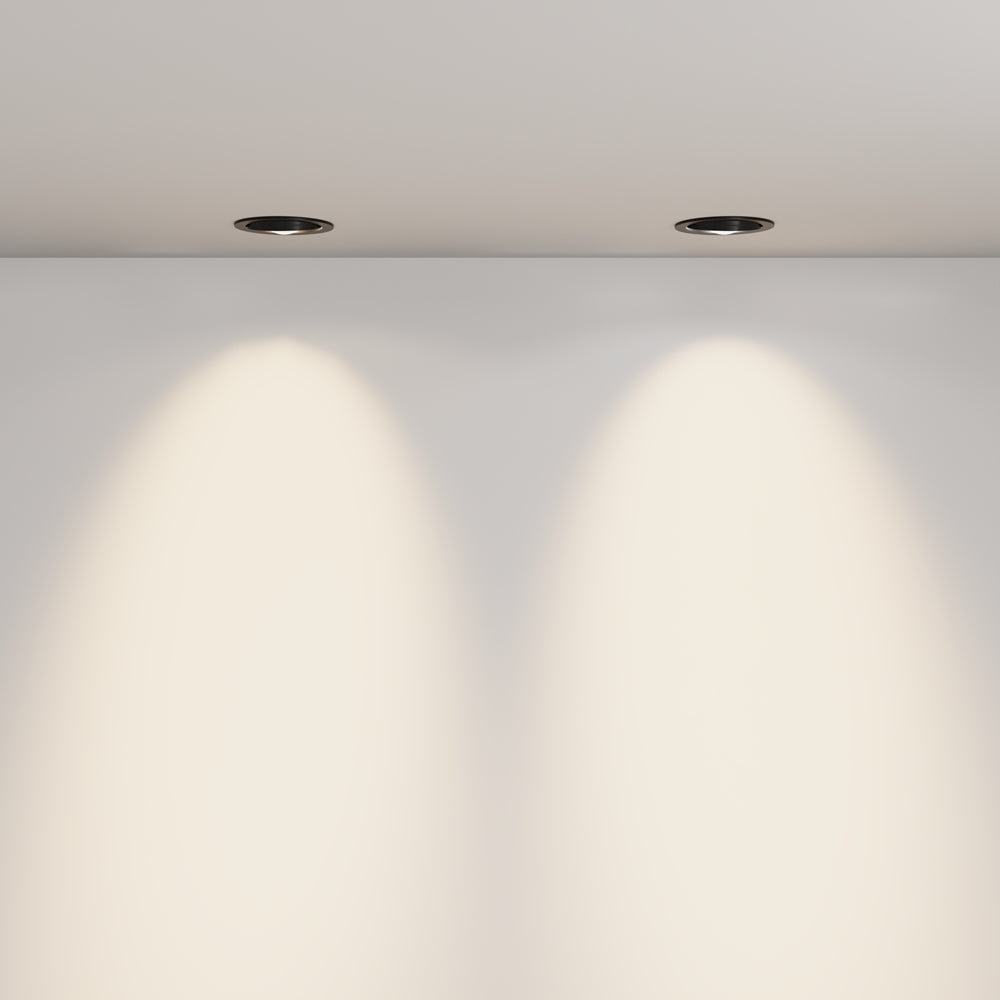 Maytoni downlight Lens LED 3000K 12W 70° zapustené kruhové svietidlo