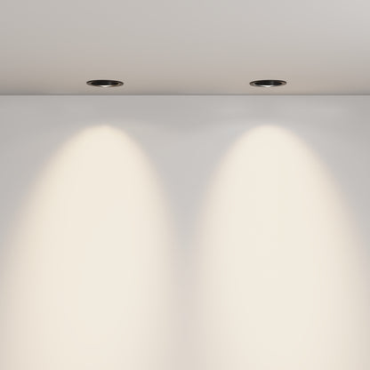 Maytoni downlight Lens LED 3000K 12W 70° zapustené kruhové svietidlo