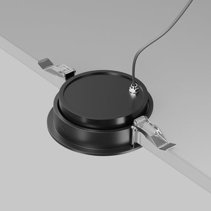 Maytoni downlight Lens LED 3000K 12W 70° zapustené kruhové svietidlo