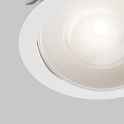 Maytoni downlight Lens LED 3000K 12W 70° zapustené kruhové svietidlo