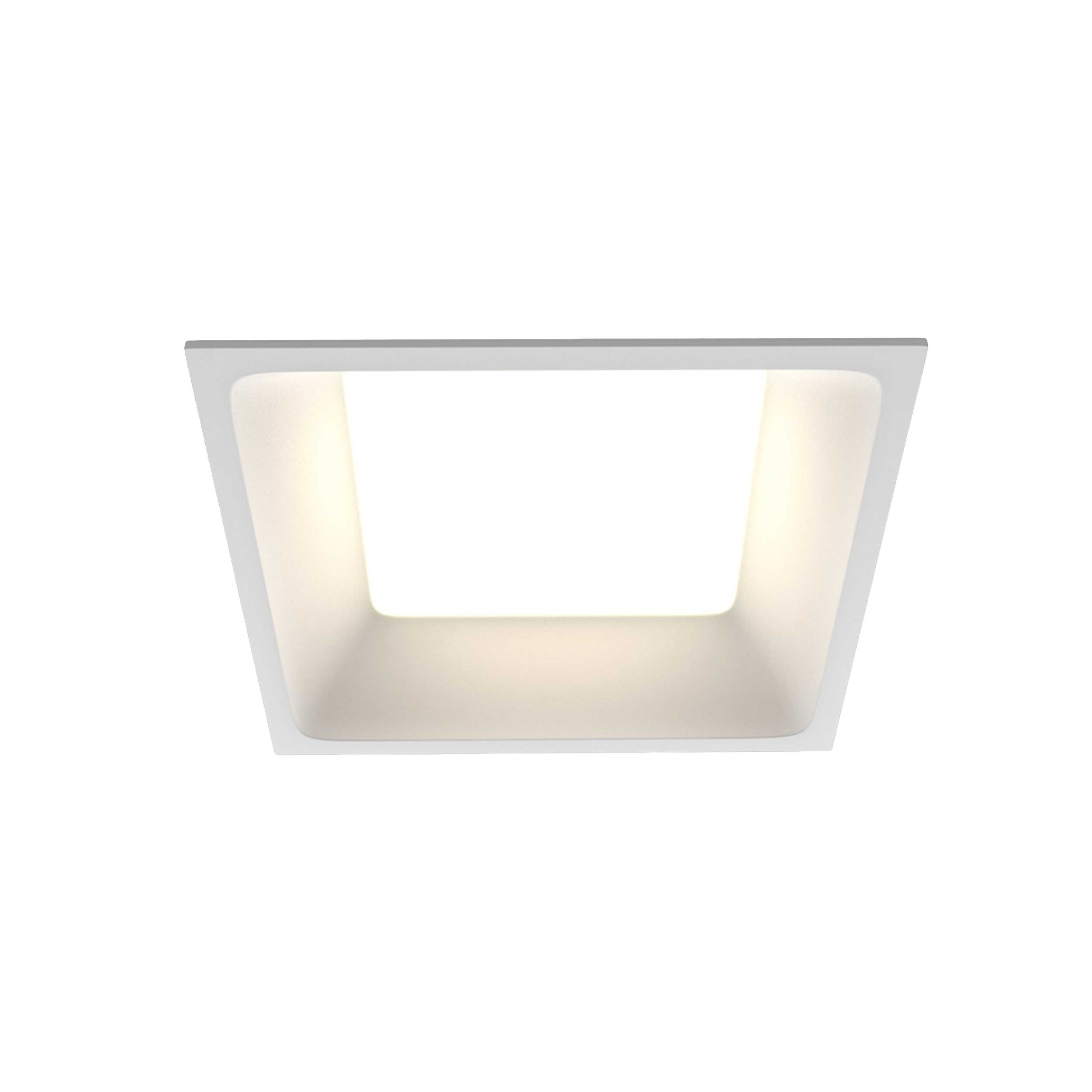 Maytoni downlight Okno LED 100° zapustiteľné štvorcové svietidlo