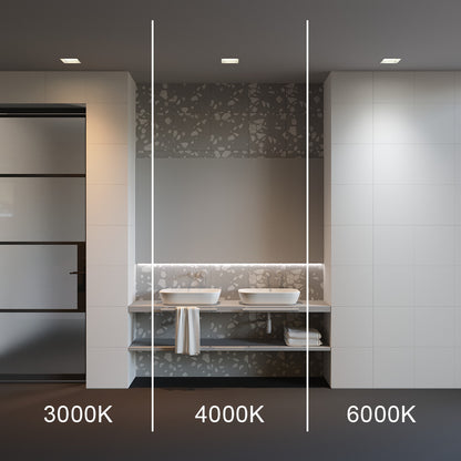 Maytoni downlight Okno LED 100° zapustiteľné štvorcové svietidlo
