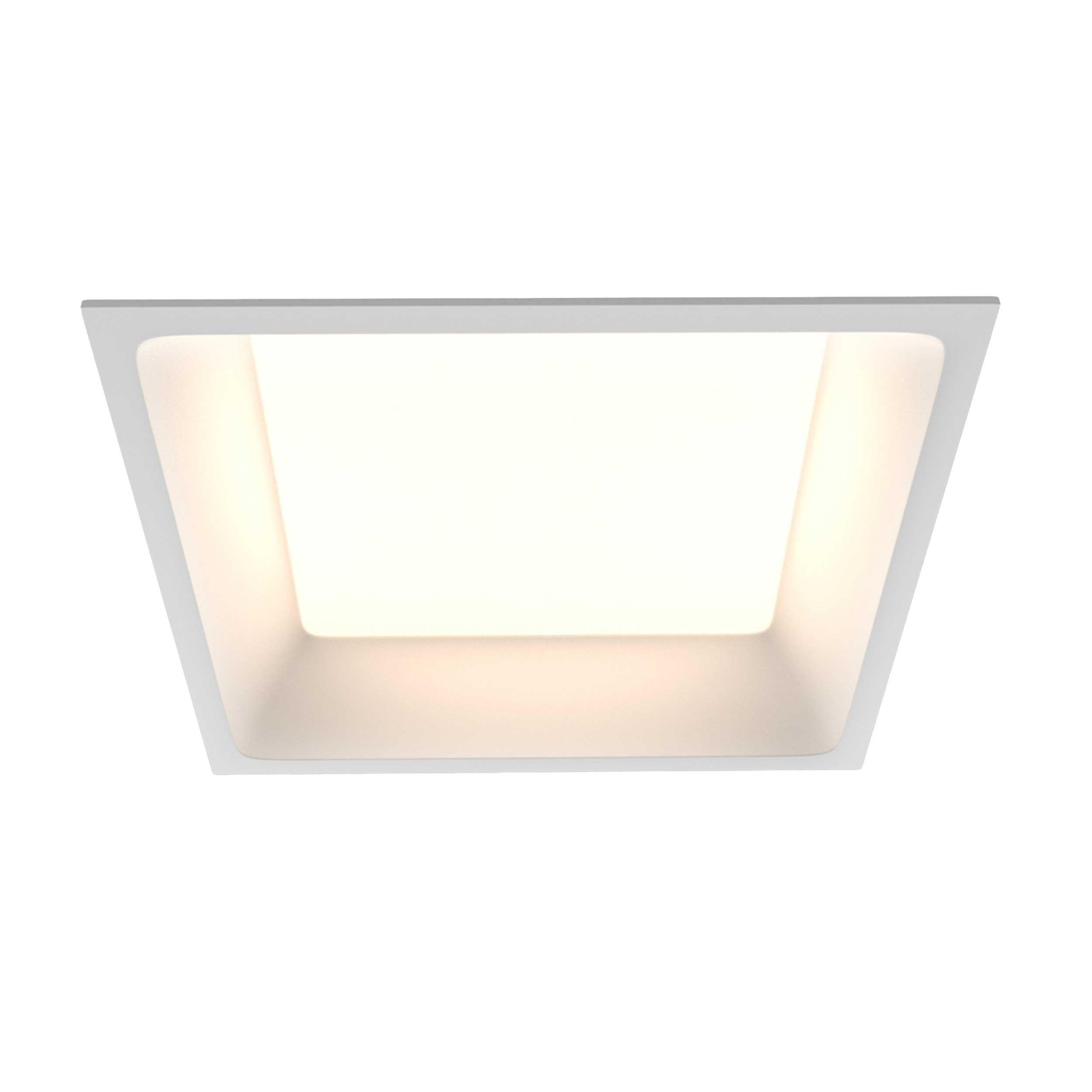 Maytoni downlight Okno LED 100° zapustiteľné štvorcové svietidlo