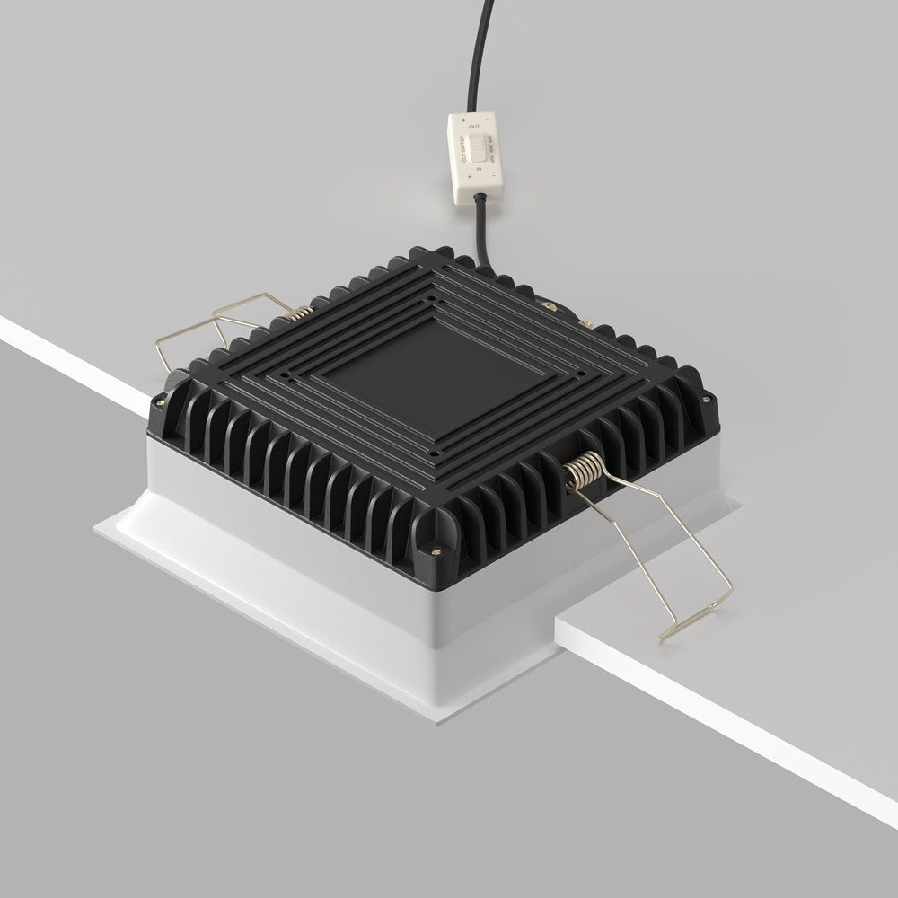 Maytoni downlight Okno LED 100° zapustiteľné štvorcové svietidlo