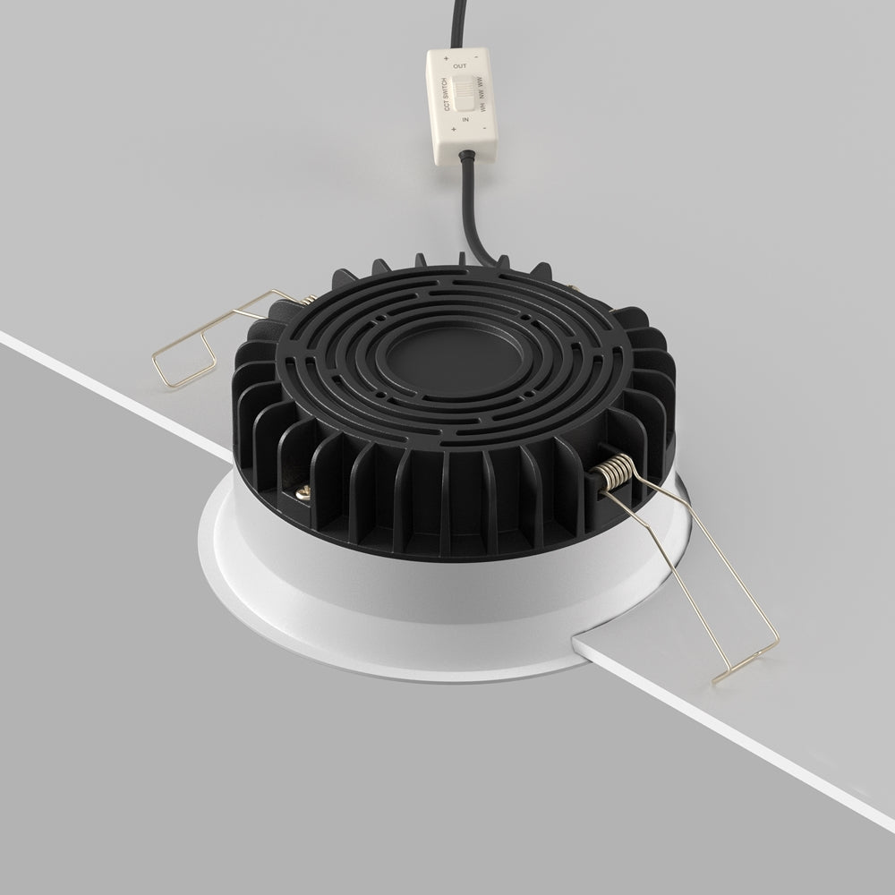 Maytoni downlight Okno LED 100° zapustiteľné kruhové svietidlo