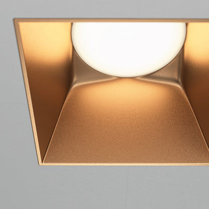 Maytoni downlight Share GU10 zapustené štvorcové svietidlo