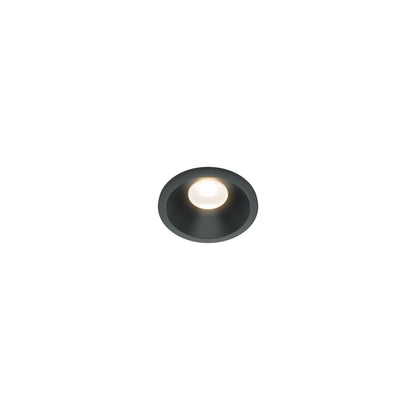 Maytoni downlight Zoom LED 60° zapustené kruhové svietidlo čierne