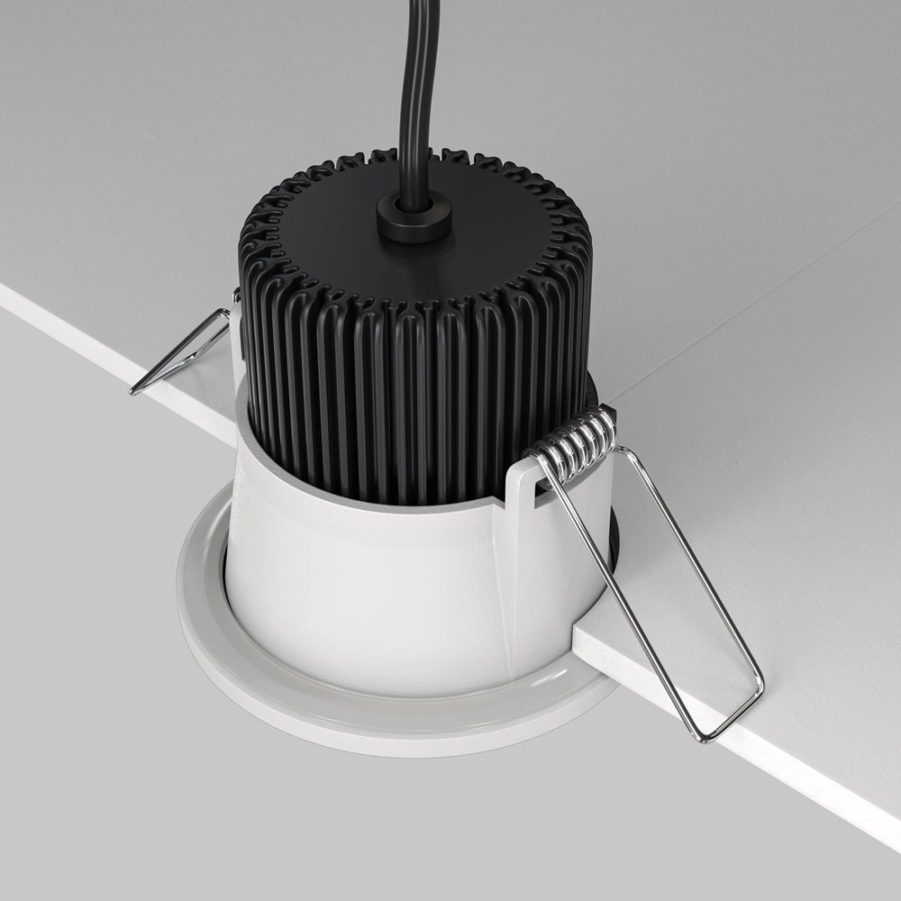 Maytoni downlight Zoom LED 60° zapustené kruhové svietidlo biele