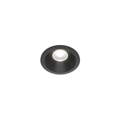 Maytoni downlight Zoom LED 60° zapustené kruhové svietidlo čierne
