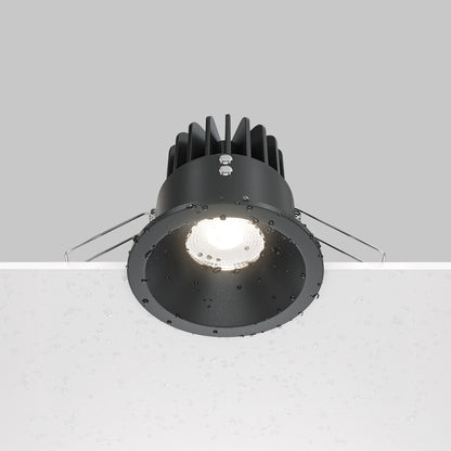Maytoni downlight Zoom LED 60° zapustené kruhové svietidlo čierne